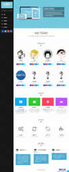 Bootstrap团队战队响应式主页模板_php网站模板插图