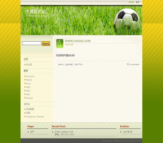 WordPress Soccer_Yunyiwl.com_主题下载插图