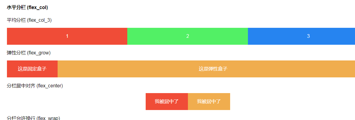 (小程序)弹性布局盒子_php网站模板插图