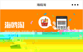 微信小程序-扫码购物_企业官网模板