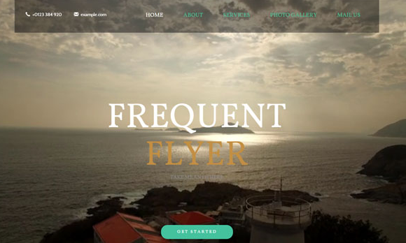 CSS3大气视频旅行前端模板_php网站模板插图