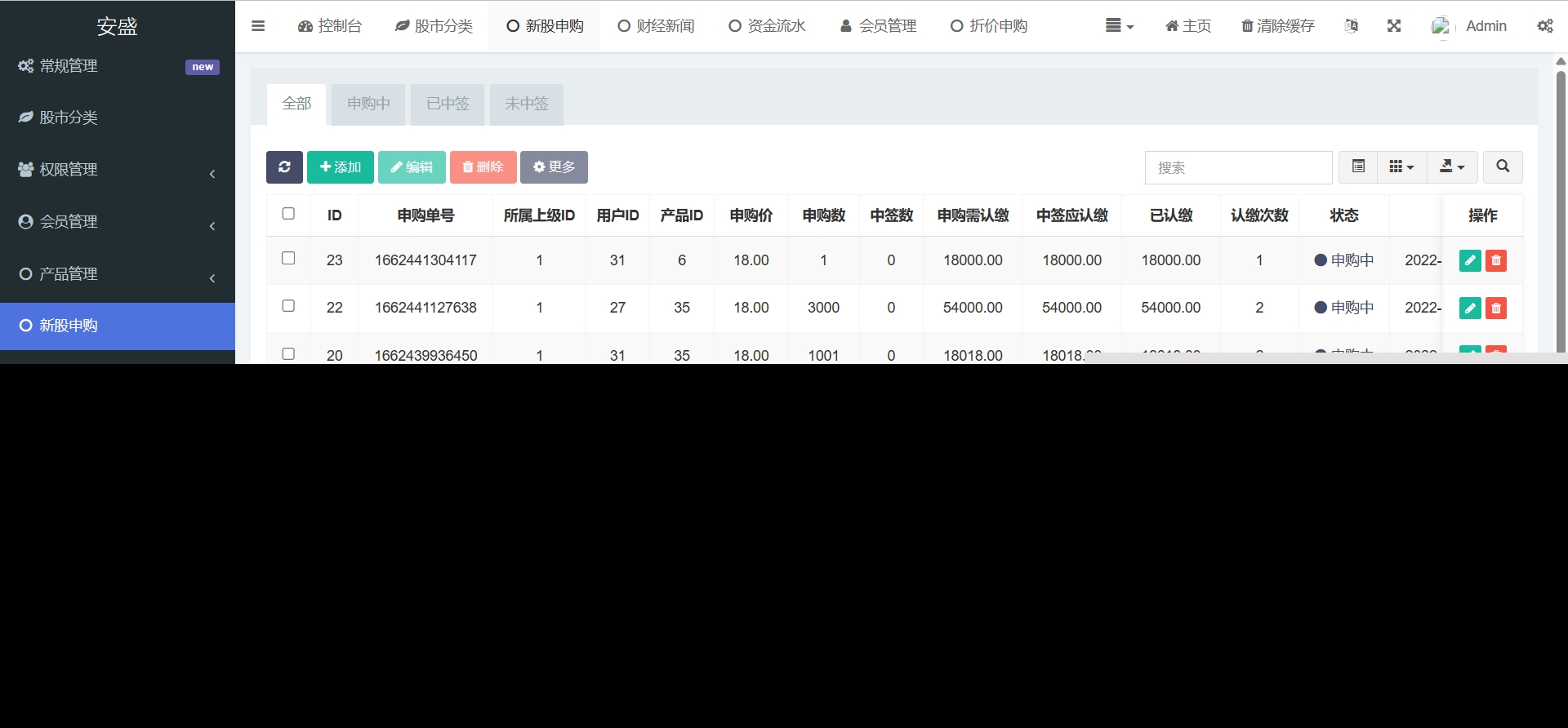 台股平台源码/新股申购/折扣申购/计划任务投资理财金融源码下载/uniapp源码插图7
