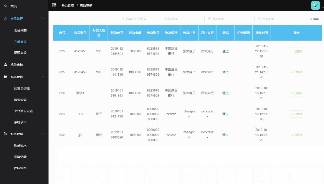 一套金服支付系统附安装教程