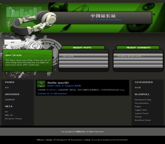 WordPress Music Flow模板_Yunyiwl.com_wordpress主题插图