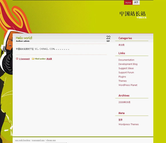 WordPress Monster模板_Yunyiwl.com_wordpress主题插图