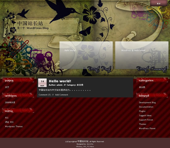 WordPress Art Color模板_Yunyiwl.com_Yunyiwl.com插图