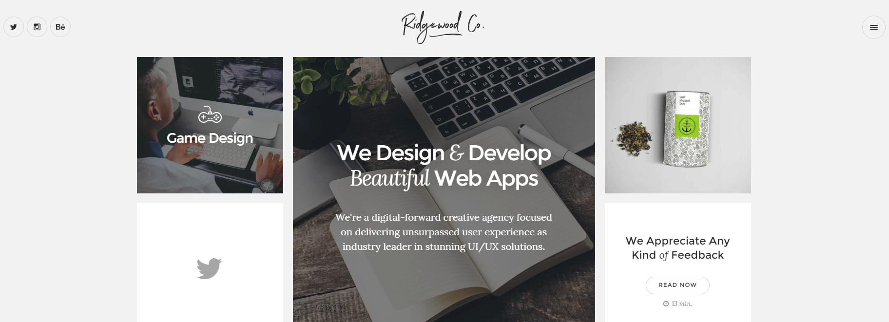 响应式HTML5创意网页全套效果_php网站模板插图