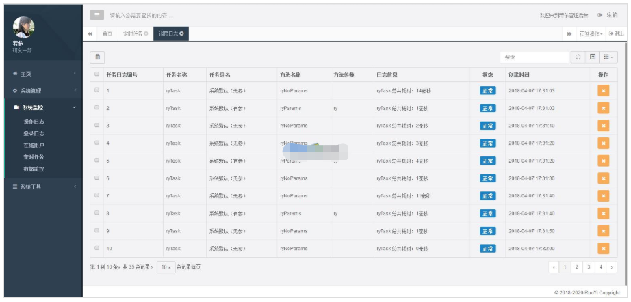 v1.1.6若依管理系统_html网站模板插图