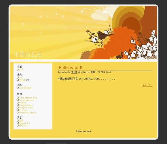WordPress Cotton Time模板_Yunyiwl.com_wordpress主题插图