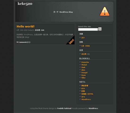 WordPress 简约黑_Yunyiwl.com_Yunyiwl.com插图