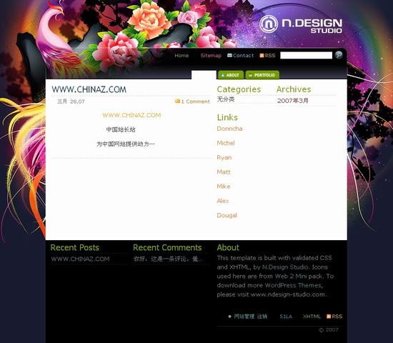 WordPress ndesign-studio_Yunyiwl.com_主题下载插图