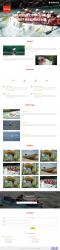 急流勇进旅游专题响应式网页模板_帝国cms模板插图