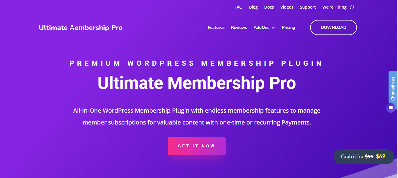 WordPress会员管理插件Ultimate Membership Pro v13.0