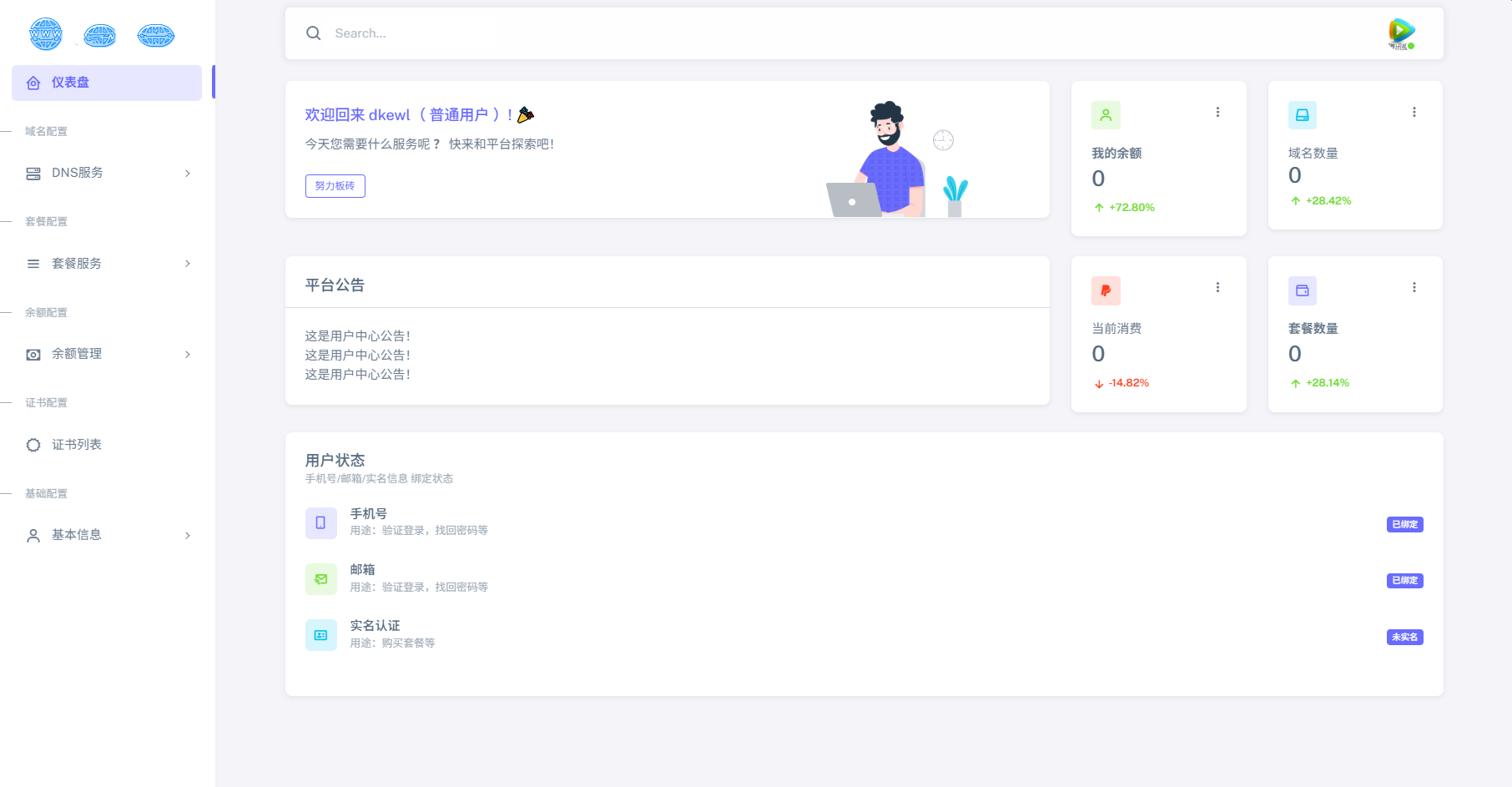 最强版全新二级域名分发系统网站源码+搭建教程