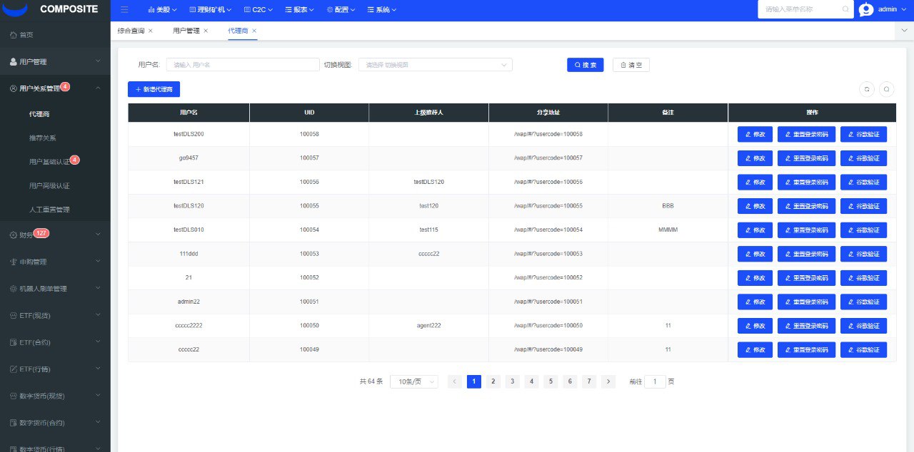 java综合交易所13国语言股票区块链外汇自带客服系统运营级