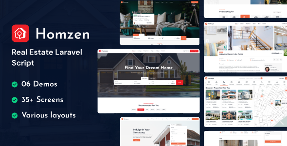 Homzen v1.2.7 – Laravel企业门户系统多语言(Nulled)