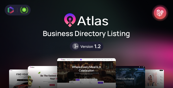 Atlas Laravel商业目录列表v1.2（nulled）