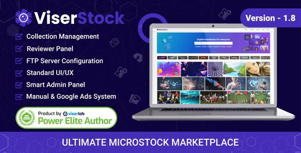 ViserStock v2.1 – PHP在线素材市场系统