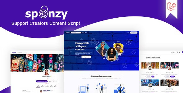 Sponzy v6.8 PHP付费订阅内容打赏源码