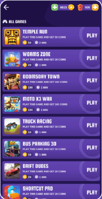 海外网赚App源码/玩游戏看广告赚积分/任务积分/试玩赚钱插图1 海外网赚App源码/玩游戏看广告赚积分/任务积分/试玩赚钱插图1
