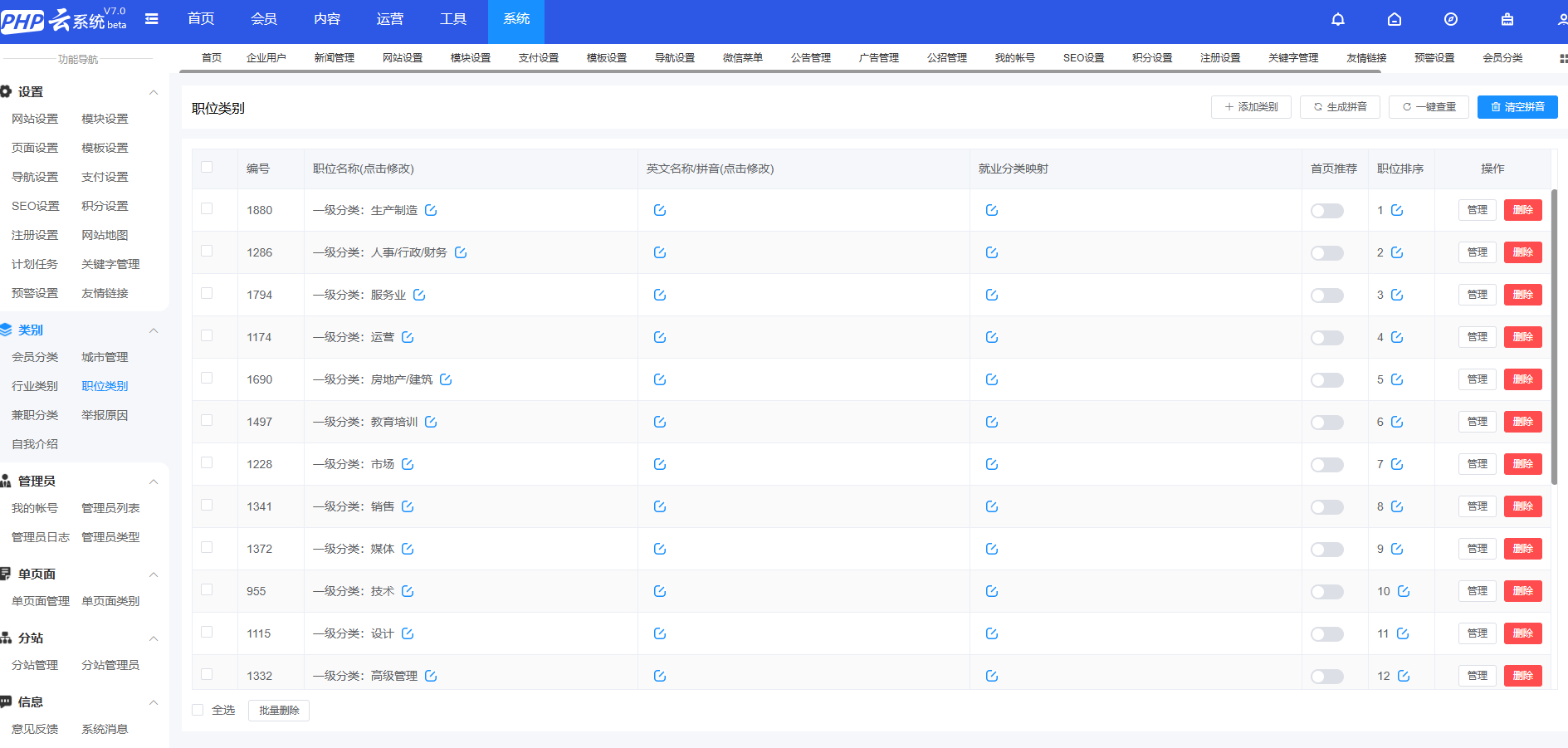 在线求职招聘网站源码/人才招聘系统PHP插图11