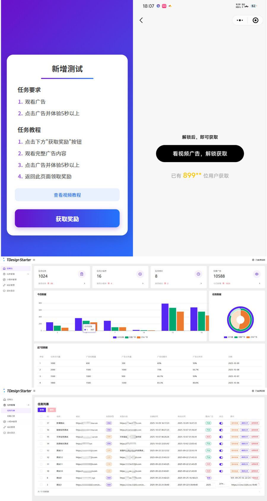 开源版全新流量广告变现系统源码带搭建教程