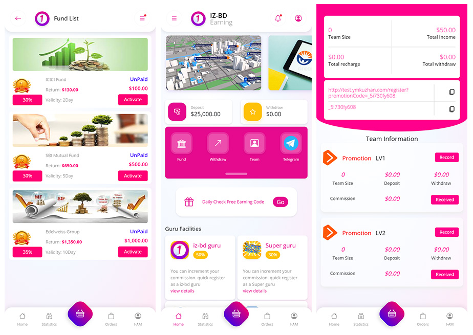 PHP Laravel 海外基金投资理财平台源码完整版下载（带前后台+搭建说明）