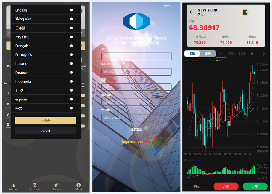 PHP国泰君安风格多语言微盘微交易所源码二开版插图2 PHP国泰君安风格多语言微盘微交易所源码二开版插图2