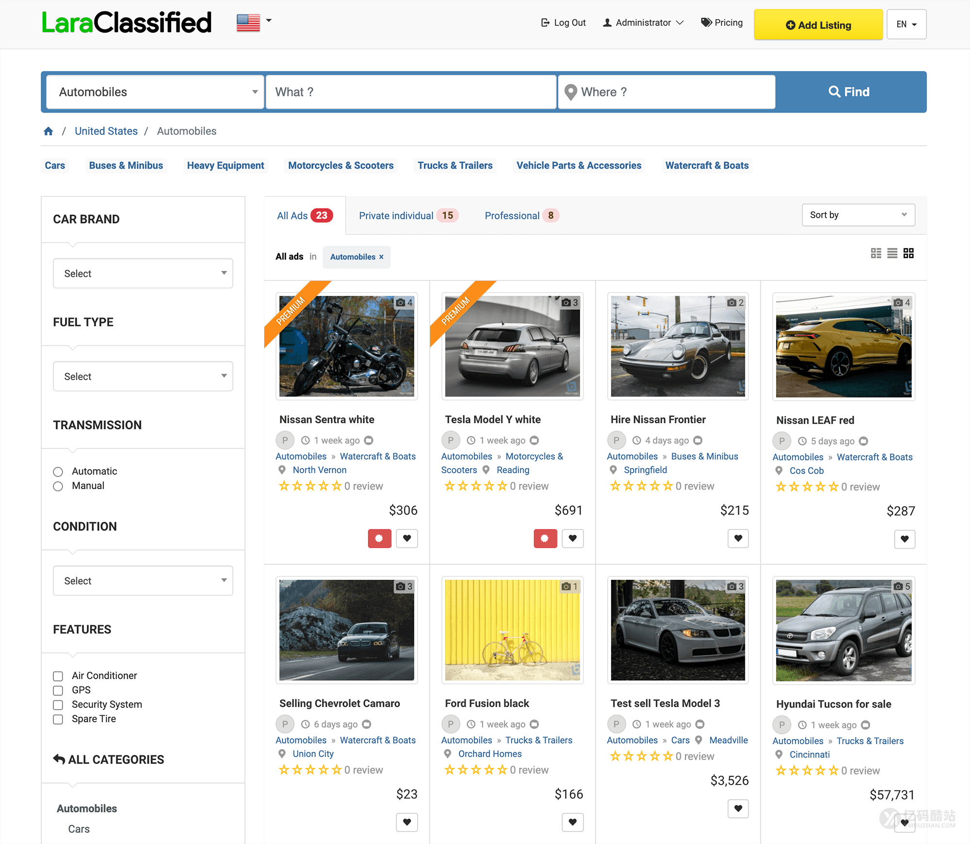 多语言国际化分类广告系统源码下载/分类信息门户网站源码插图2