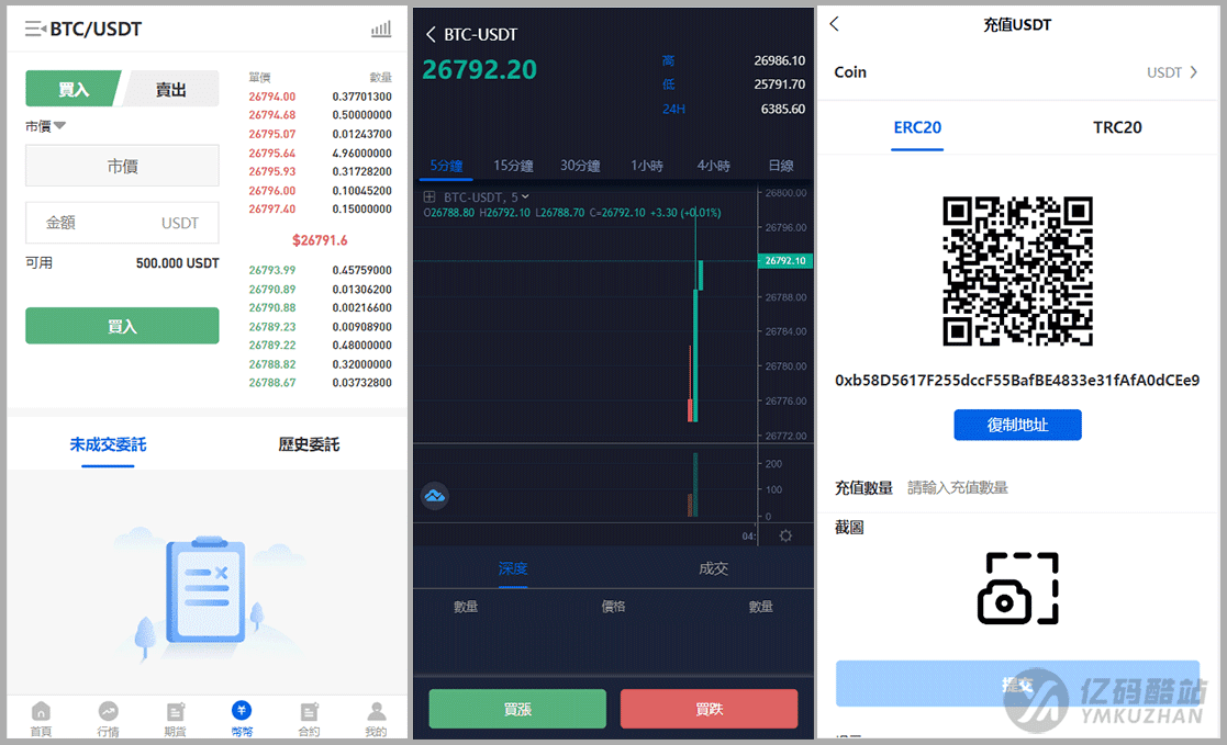 Hotcoin多语言区块链交易所源码下载/币币合约秒合约系统+质押理财平台源码插图2